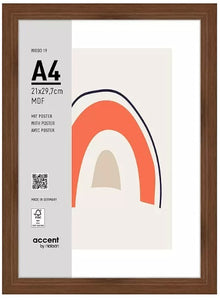 Nielsen Cadre Photo 3221205 Wood 19 Noyer 21x29,7 cm