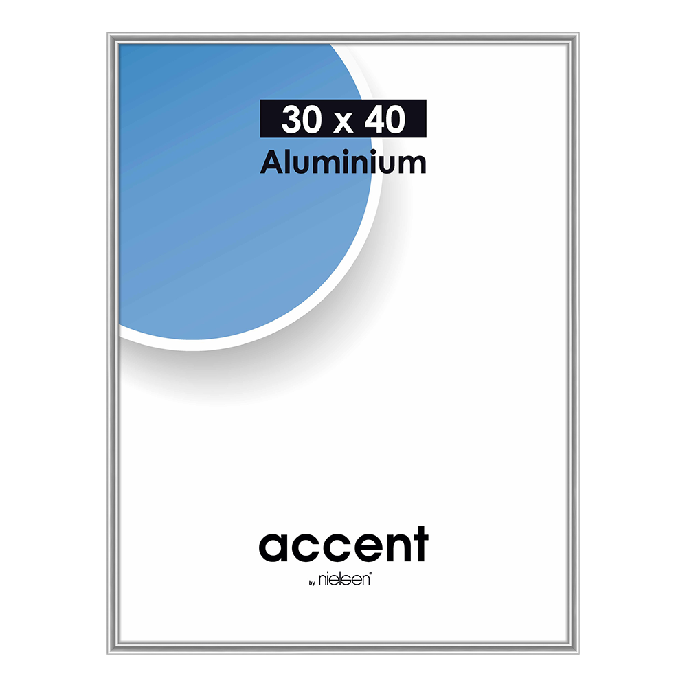 Nielsen Cadre Photo 59844 Accent Argent Mat 30x45 cm