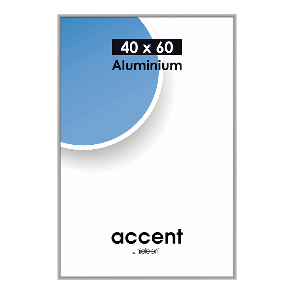Nielsen Cadre Photo 55124 Accent Argent Mat 40x60 cm