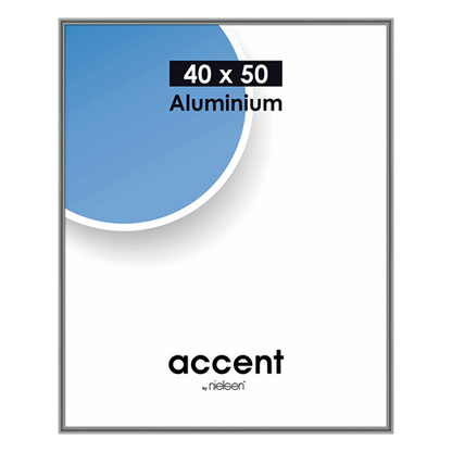 Nielsen Cadre Photo 52525 Accent Gris Acier 40x50 cm