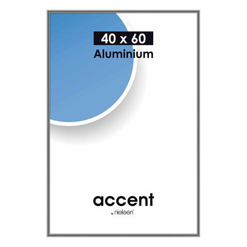 Nielsen Cadre Photo 55125 Accent Gris Acier 40x60 cm