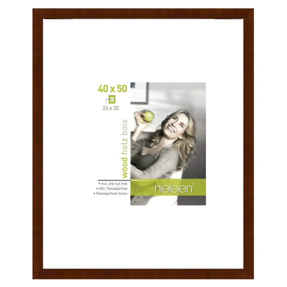 Nielsen Cadre Photo 8988021 Apollon Noir 40x50 / 24x30 cm