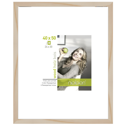 Nielsen Cadre Photo 8988023 Apollon Naturel 40x50 / 24x30 cm