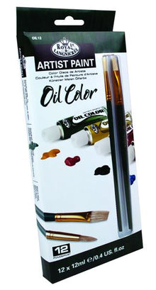 R&L Essentials Oil Colours Sets - 12 x 12 ml