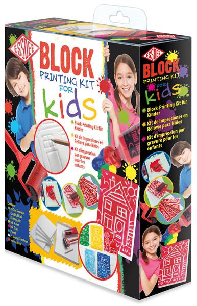 Essdee Kit débutant de linogravure pour enfants - 10 pièces