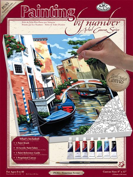 R&L Artist Canvas A4 Peinture par numéros