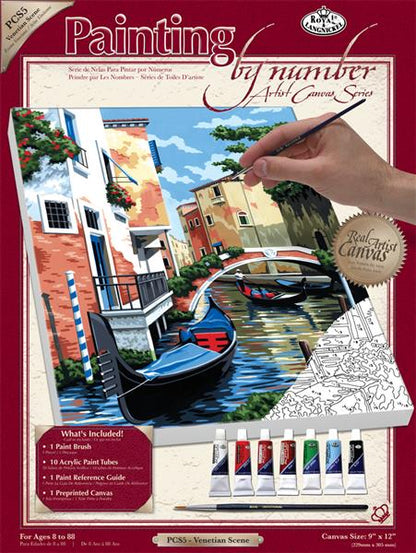 R&L Artist Canvas A4 Peinture par numéros