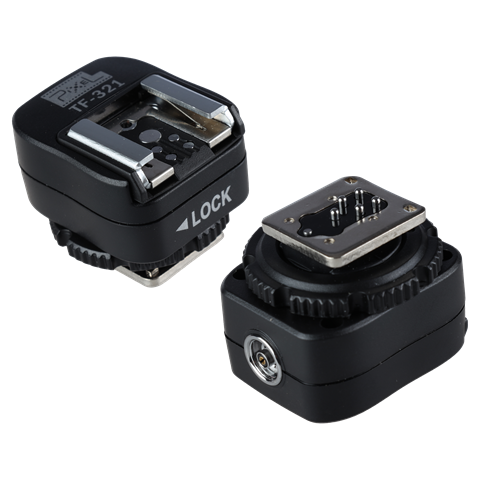 Pixel E-TTL Hotshoe Adaptateur TF-321 pour Canon