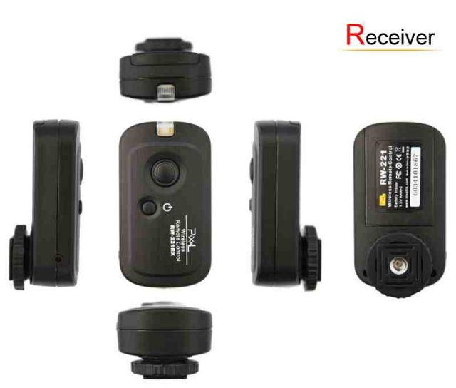Pixel Télécommande sans fil RW-221/E3 Oppilas pour Canon — 3