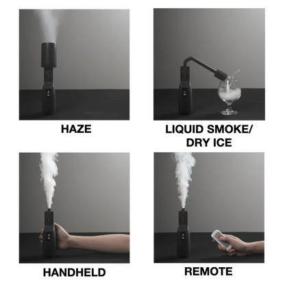 SmokeGENIE Machine à Fumée Professionnelle Portable Pro Pack — 6