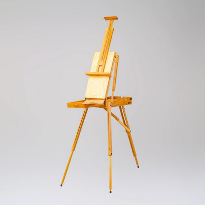 Tart Pochade Box Easel - Avec tiroir et pieds en bois - hauteur max. de toile 860 mm