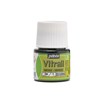 Pebeo Vitrail Transparent Peinture sur verre 45 ml - 34 - Appelgroen