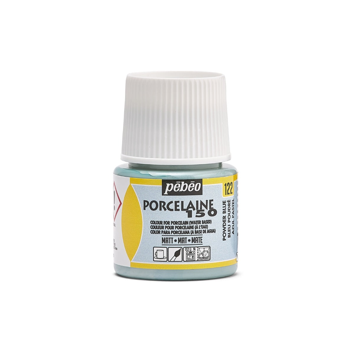 Pebeo Porcelaine 150 Peinture porcelaine 45 ml - 122 - Pastelblauw