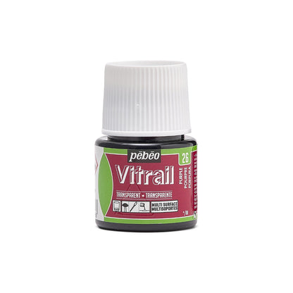 Pebeo Vitrail Transparent Peinture sur verre 45 ml - 26 - Purper