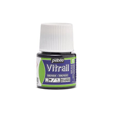Pebeo Vitrail Transparent Peinture sur verre 45 ml - 10 - Diep Bleu