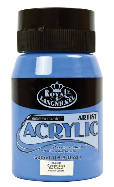 R&L Essentials Acrylics 500 ml - Cobalt Blue
