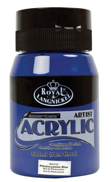 R&L Essentials Acrylics 500 ml - Phtalocyanine Blue