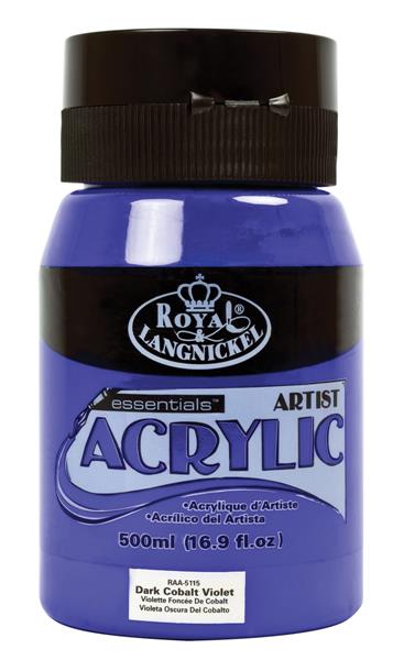 R&L Essentials Acrylics 500 ml - Violet de cobalt foncé