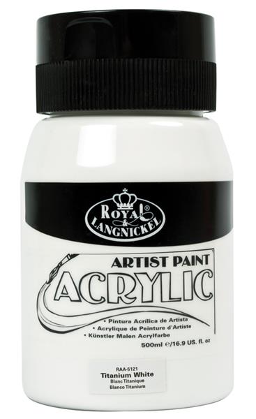 R&L Essentials Acrylics 500 ml - Titanium White