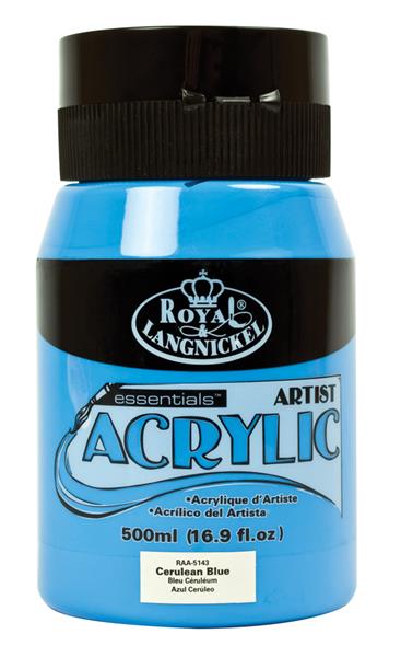 R&L Essentials Acrylics 500 ml - Cerulean Blue