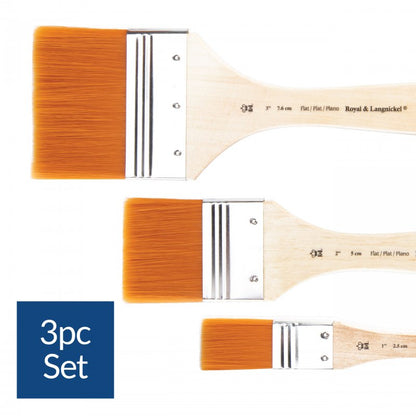 Royal & Langnickel Sets de spalters et pinceaux larges - 3 Pack