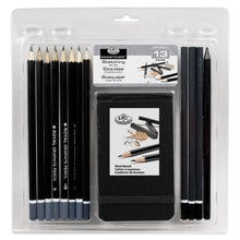 Royal & Langnickel Crayons de croquis avec carnet - 13 Pack