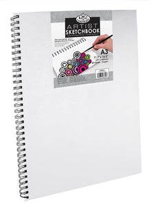 Royal & Langnickel Sketchbooks - Canvas Covered - A3 - 120 g - 80 feuilles
