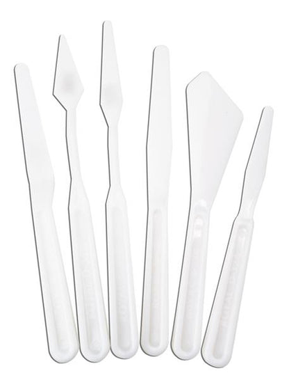 Royal & Langnickel Plastic Painting Knives - 6 pièces
