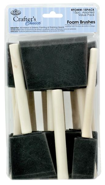 Royal & Langnickel Crafter's Choice Foam Brushes