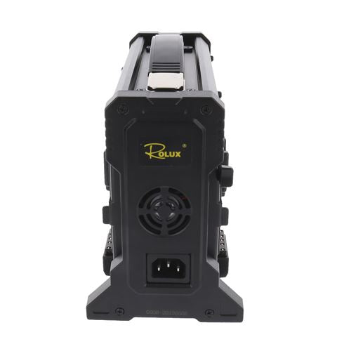 Rolux Chargeur de Batterie RL-4KS pour 4 x Batterie V-Mount — 5