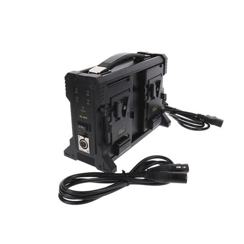 Rolux Chargeur de Batterie RL-4KS pour 4 x Batterie V-Mount — 6