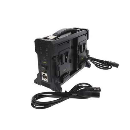 Rolux Chargeur de Batterie RL-4KS pour 4 x Batterie V-Mount — 6