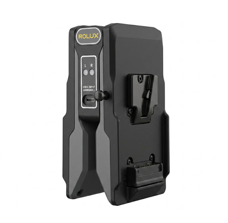 Rolux Chargeur Pliable Powerfold1 pour Batteries V-Mount — 2