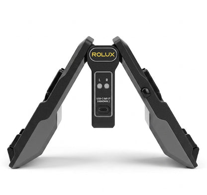 Rolux Chargeur Pliable Powerfold1 pour Batteries V-Mount — 3