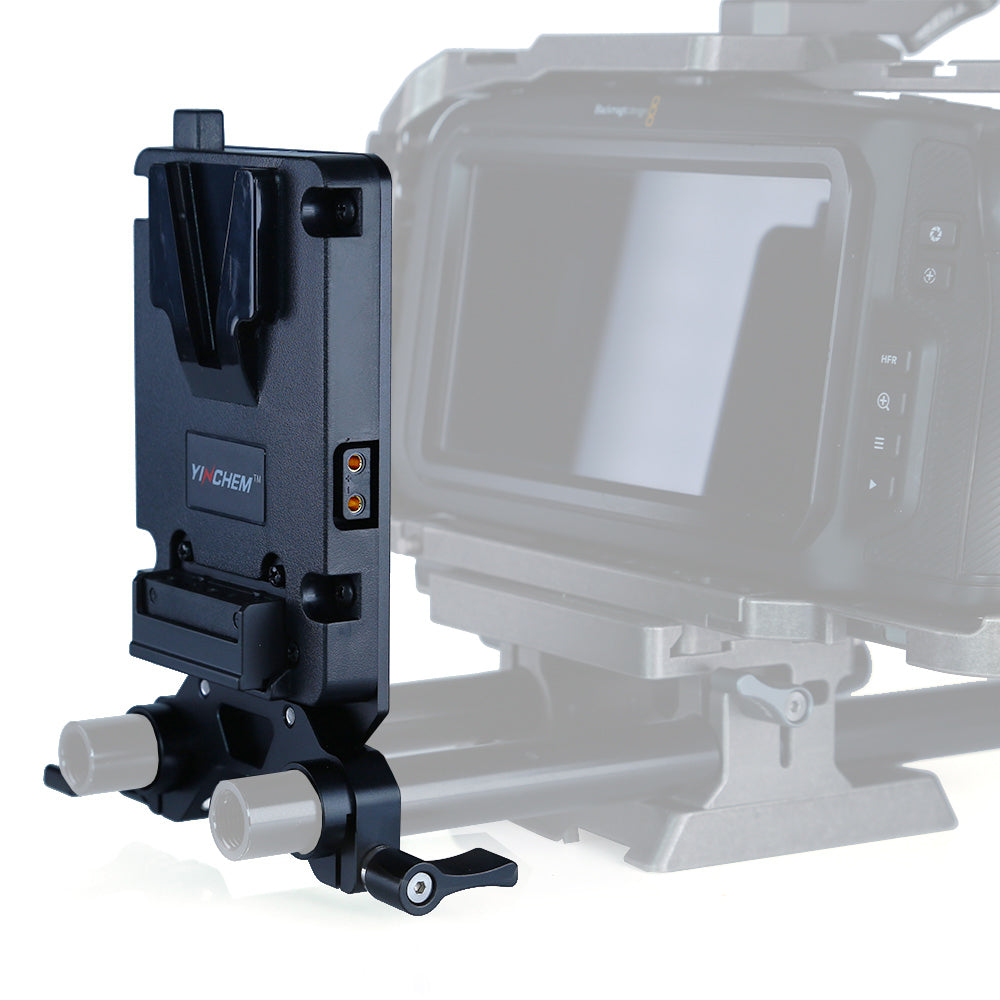 Rolux Mini Plaque de Batterie V-Mount RL-AC13S — 3