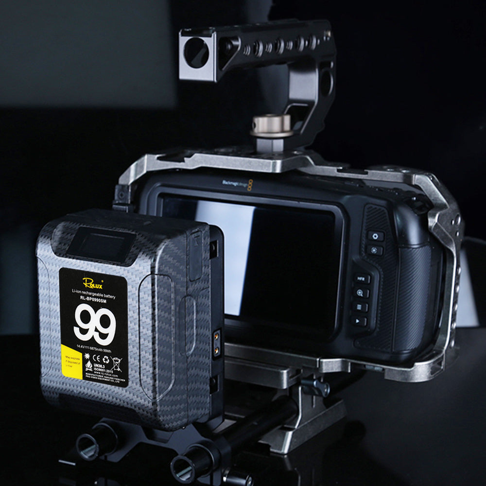 Rolux Mini Plaque de Batterie V-Mount RL-AC13S — 4