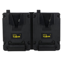 Rolux Duo Mini V-Mount Plaque de Batterie RL-AC16S