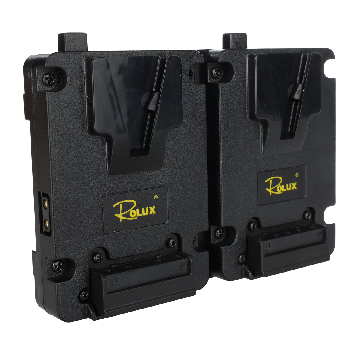 Rolux Duo Mini V-Mount Plaque de Batterie RL-AC16S — 4