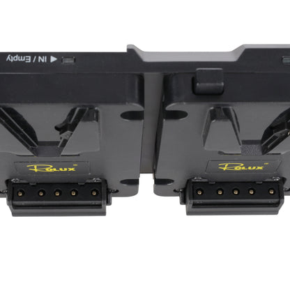 Rolux Duo Mini V-Mount Plaque de Batterie RL-AC16S — 5