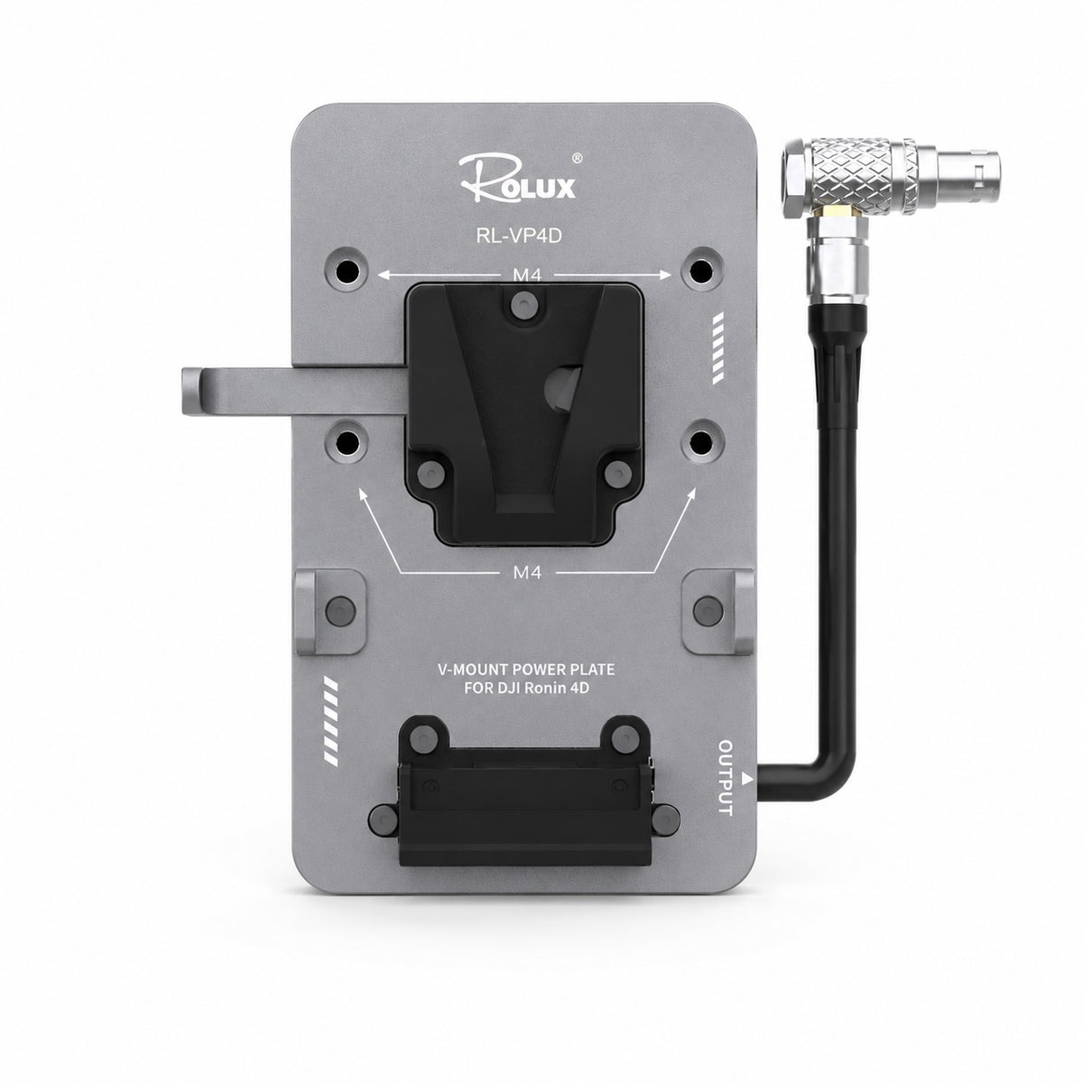 Rolux Plaque de Batterie V-Mount RL-VP4D pour DJI Ronin 4D — 2