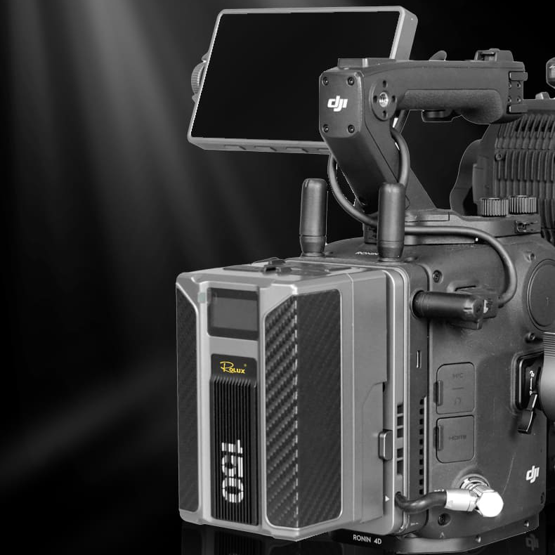 Rolux Plaque de Batterie V-Mount RL-VP4D pour DJI Ronin 4D — 5