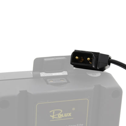 Rolux Connecteur Femelle XLR 4-broches avec D-Tap Mâle RL-C5 — 4