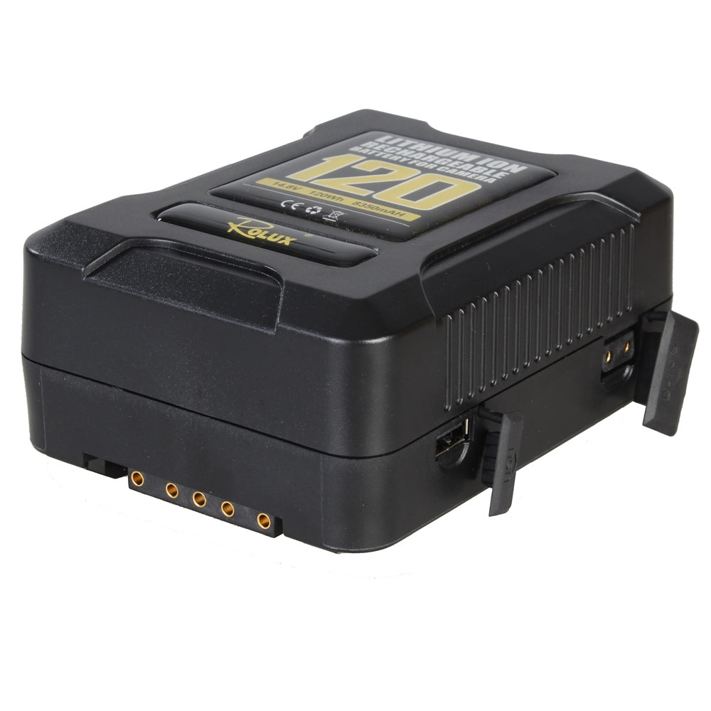 Rolux Smart V-Mount Batterie YC-120S 120Wh 14,8V 8350mAh — 6