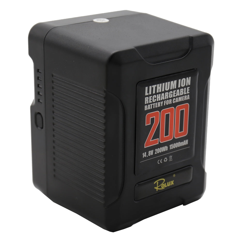 Rolux Smart V-Mount Batterie YC-200S 200Wh 14,8V 15000mAh