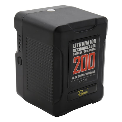 Rolux Smart V-Mount Batterie YC-200S 200Wh 14,8V 15000mAh