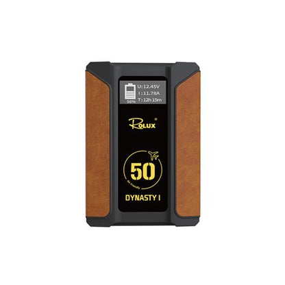 Rolux V-Mount Batterie Dynasty I 50Wh 14,8V 3450mAh