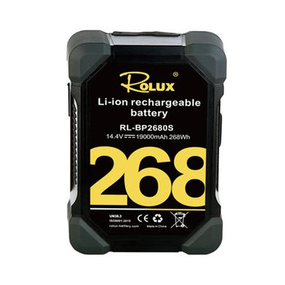 Rolux Smart V-Mount Batterie RL-BP2680S 268Wh 14,4V 19000mAh