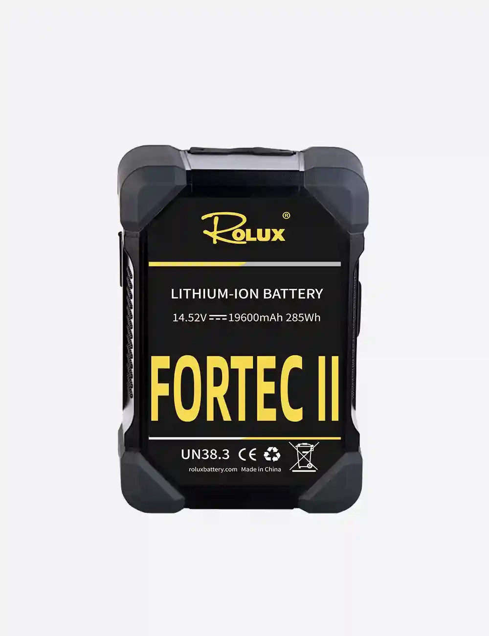 Rolux Batterie V-Mount Fortec II 282Wh 14,4V 19400mAh