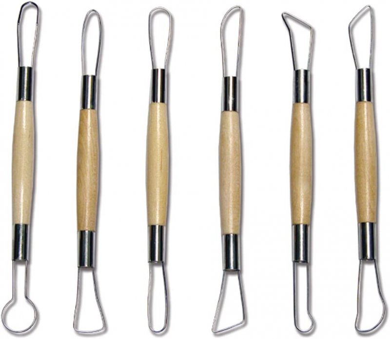 Royal & Langnickel Mirettes pour argile - Grote draadmirettes 15 cm - 6 pièces