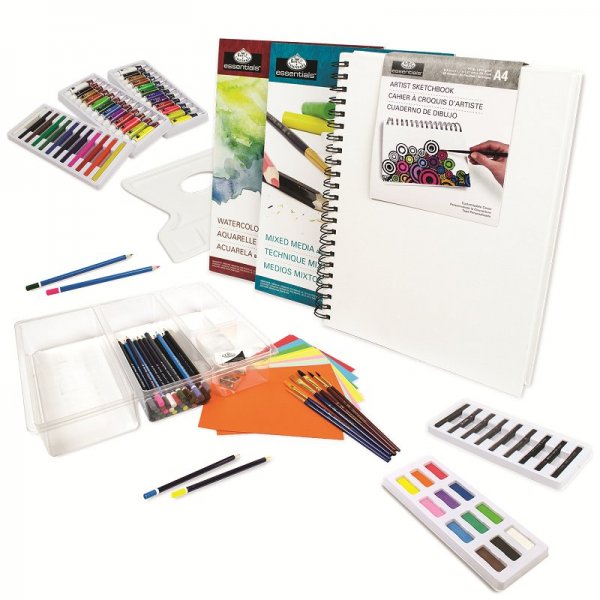 R&L Studio Complete Mixed Media Art Set - 136 Pack